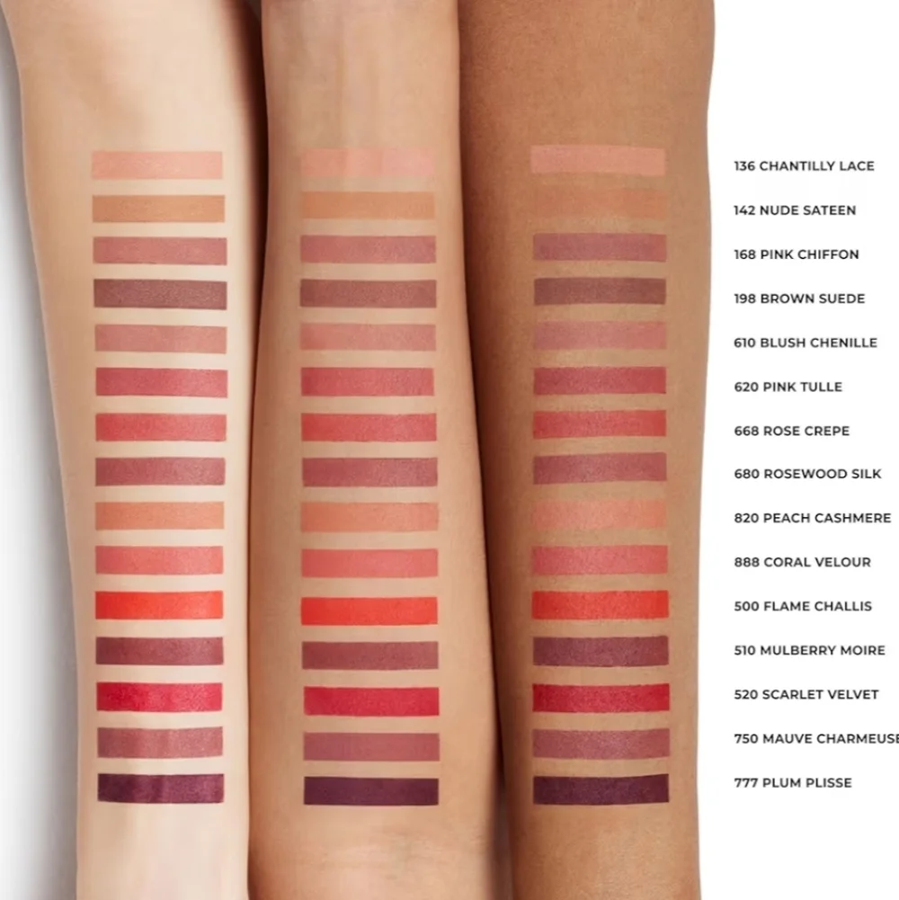 🌺Laura Mercier Blush Chenille​ Caviar Smoothing Matte Lipstick Transfer Proof